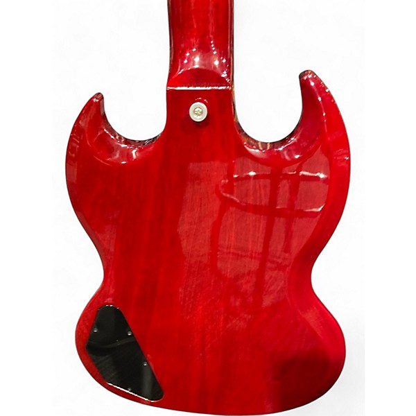 Used Gibsons SG red Solid Body Electric Guitar