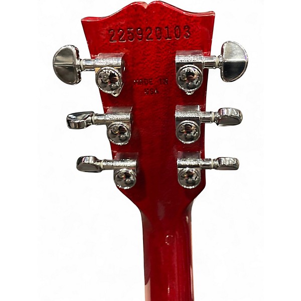 Used Gibsons SG red Solid Body Electric Guitar