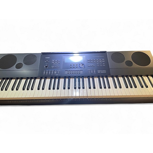 Used Casio WK6600 76 Key Portable Keyboard