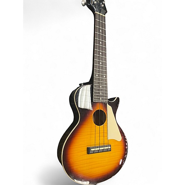Used Epiphone Les Paul Acoustic-Electric Concert 2 Tone Sunburst Ukulele