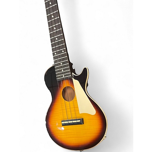 Used Epiphone Les Paul Acoustic-Electric Concert 2 Tone Sunburst Ukulele