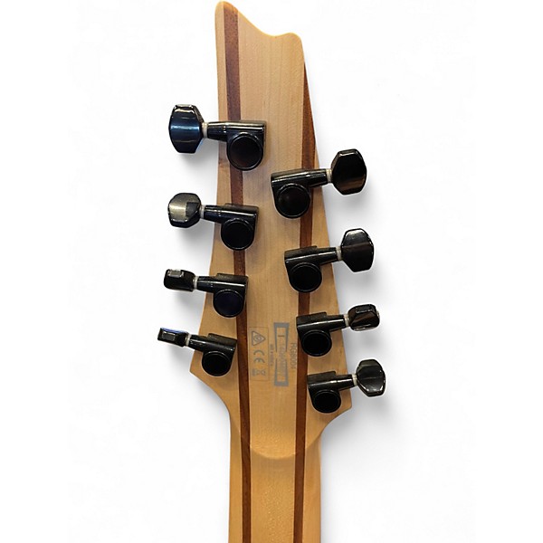 Used Ibanez RG8 8 String 2 Tone Sunburst Solid Body Electric Guitar