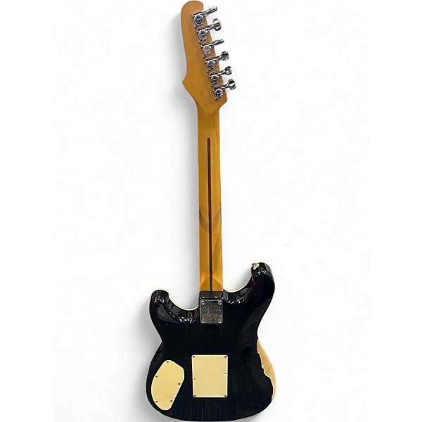 Used 1980s Ibanez ROADSTER II TRANSPARENT BLUE Solid Body Electric Guitar