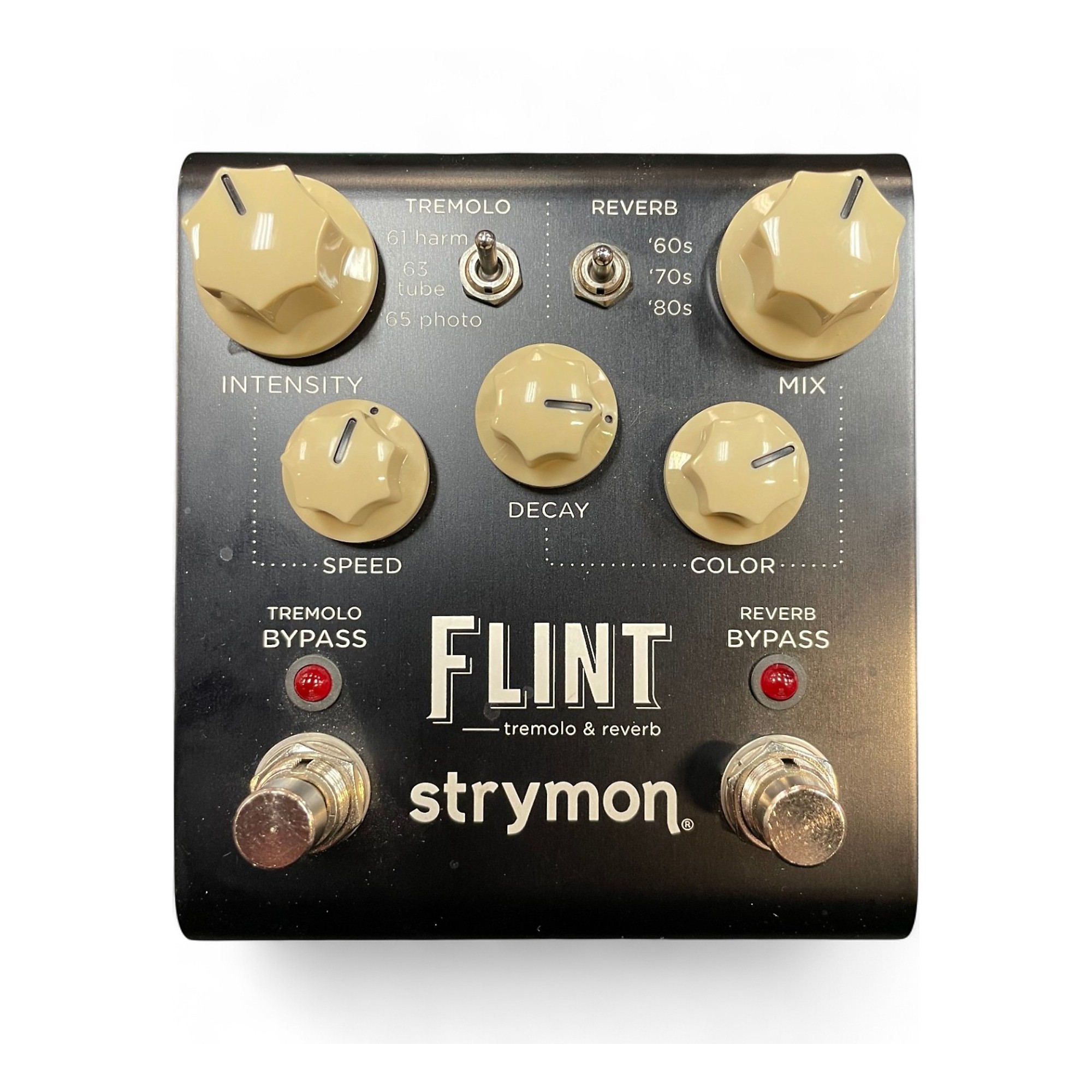 ギター Strymon Flint tremolo&reverb Used Strymon Flint Tremolo and Reverb Effect Pedal | Guitar Center