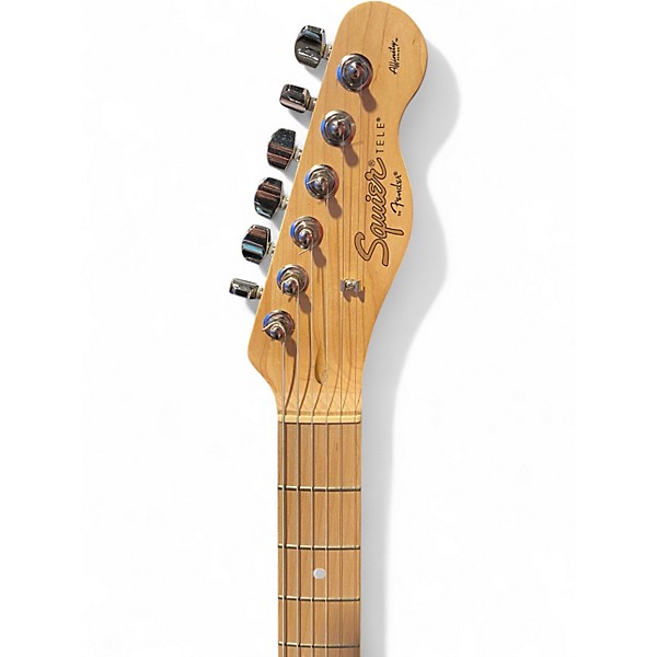 Used Squier Affinity Telecaster Arctic White Solid Body Electric Guitar