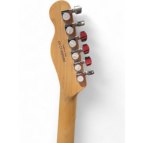 Used Squier Affinity Telecaster Arctic White Solid Body Electric Guitar