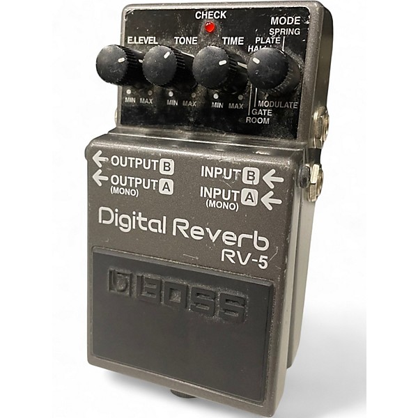 Used BOSS RV5 Digital Reverb Effect Pedal