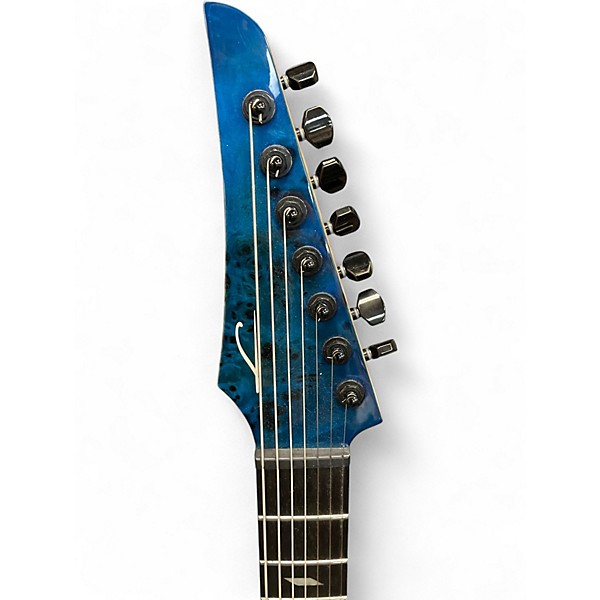 Used Legator NS77 Trans Blue Solid Body Electric Guitar