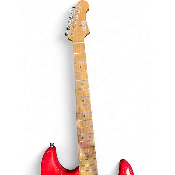 Used Jet Guitars JS-400-RD Red Solid Body Electric Guitar