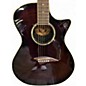 Used Dean Exotiglass Tobacco brown Acoustic Electric Guitar