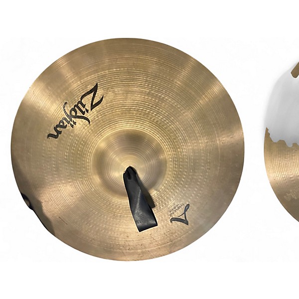Used Zildjian Symphonic Viennese Orchestral Crash Pair Cymbal