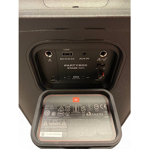 Used JBL PARTYBOX STAGE 320 Bluetooth Speaker