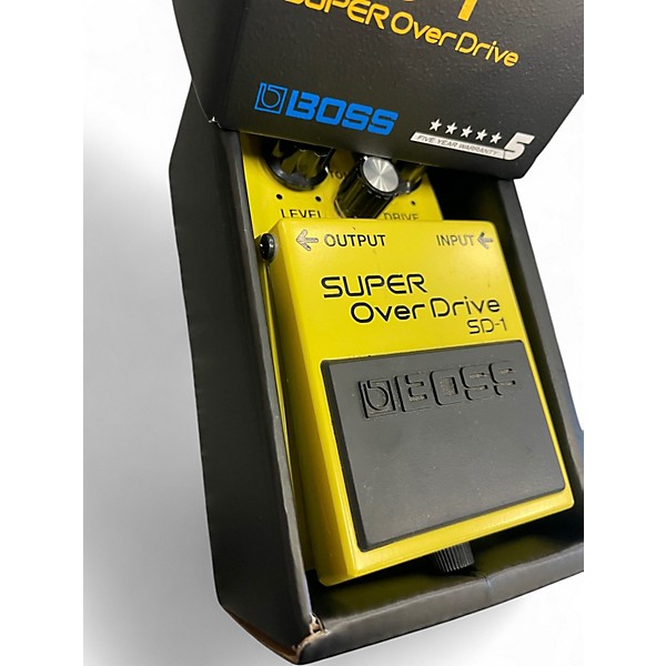 Used BOSS SD1 Super Overdrive Effect Pedal