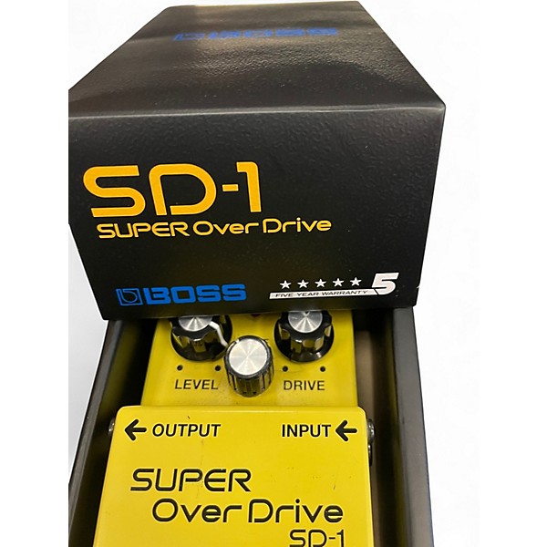 Used BOSS SD1 Super Overdrive Effect Pedal