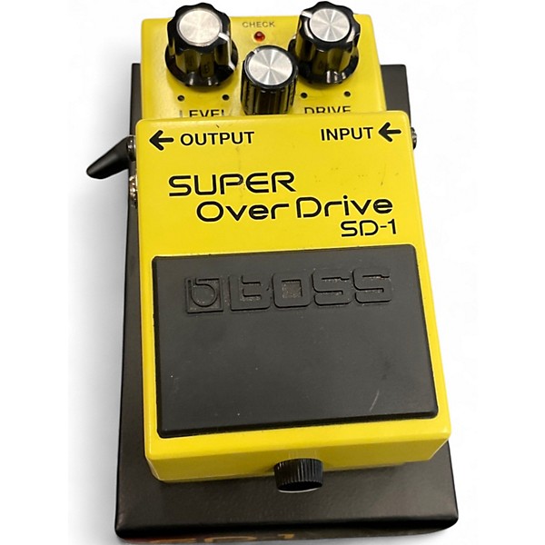 Used BOSS SD1 Super Overdrive Effect Pedal