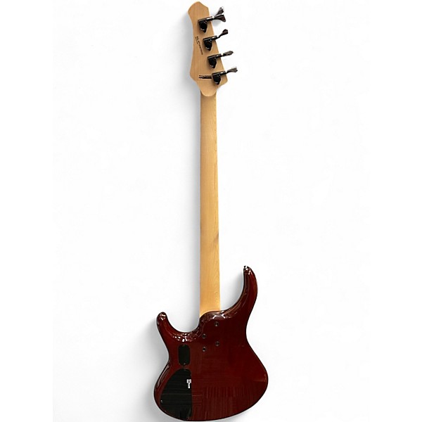 Used MTD Kingston Z4 Red Electric Bass Guitar