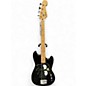 Used Squier BADTZ-MARU BRONCO  Black Electric Bass Guitar thumbnail