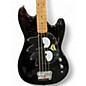 Used Squier BADTZ-MARU BRONCO  Black Electric Bass Guitar