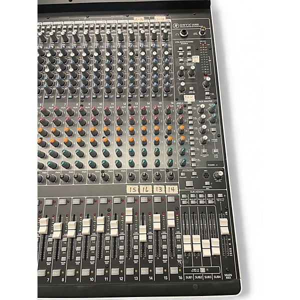 Used Mackie onyx 1640i Powered Mixer