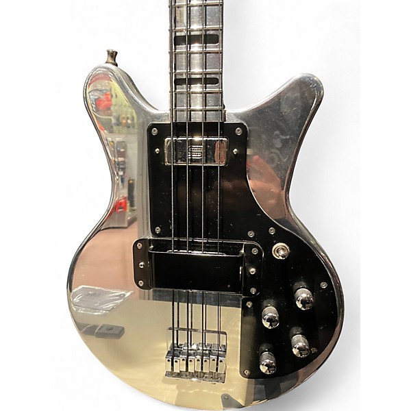 Used Electric Guitar Company 720 Standard Chrome Electric Bass Guitar