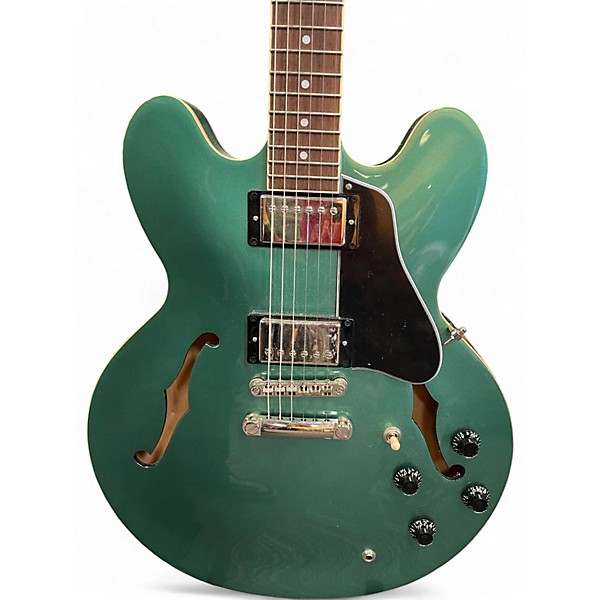 Used Epiphone ES335 IVERNESS GREEN Hollow Body Electric Guitar