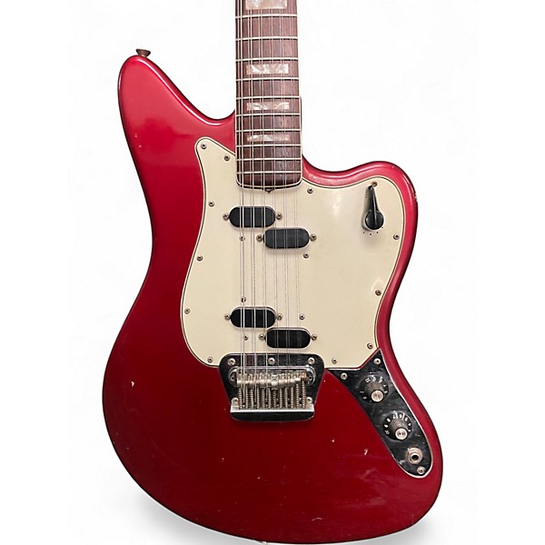 Vintage 1966 Fender Electric XII Candy Apple Red Solid Body Electric Guitar