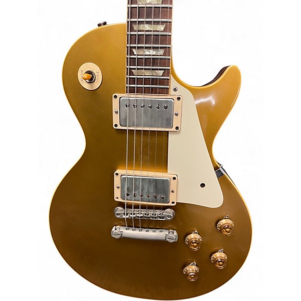 Vintage 1969 Gibson Les Paul SG Standard Gold Solid Body Electric Guitar