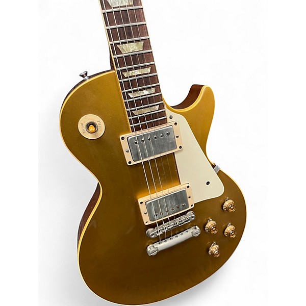 Vintage 1969 Gibson Les Paul SG Standard Gold Solid Body Electric Guitar