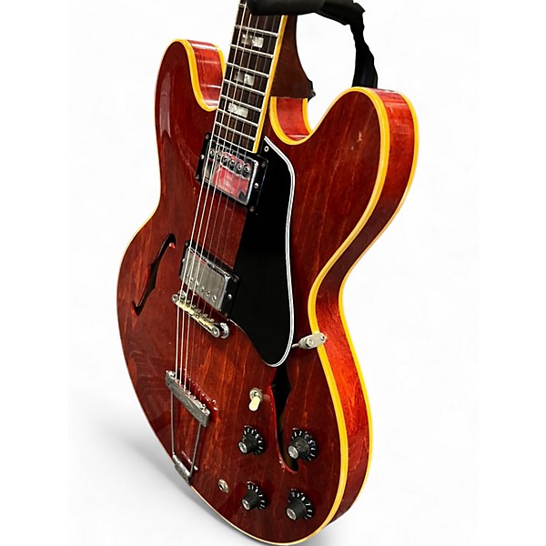 Vintage 1969 Gibson ES-335 Cherry Hollow Body Electric Guitar