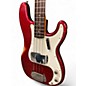 Vintage 1966 Fender Precision Bass Candy Apple Red Electric Bass Guitar