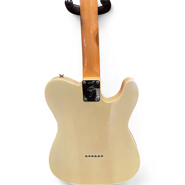Vintage 1965 Fender Esquire Left Handed Blonde Solid Body Electric Guitar