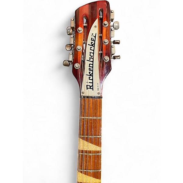 Vintage 1968 Rickenbacker 366 Convertible Fireglo Hollow Body Electric Guitar