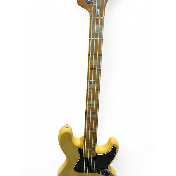 Vintage 1977 Fender Jazz Bass White Electric Bass Guitar