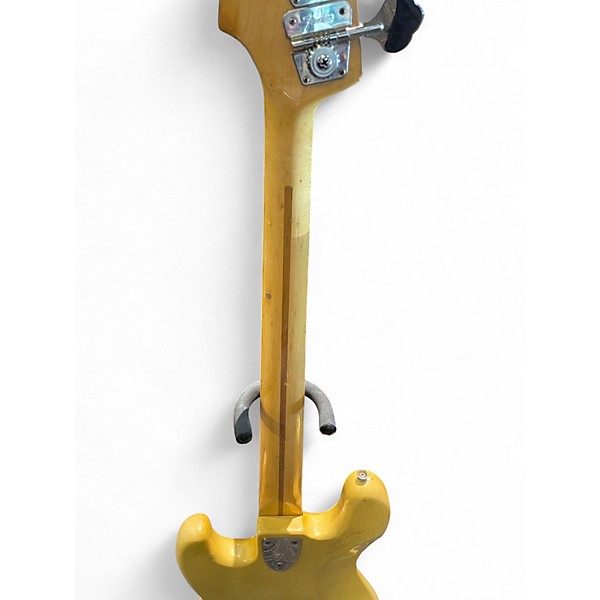 Vintage 1977 Fender Jazz Bass White Electric Bass Guitar