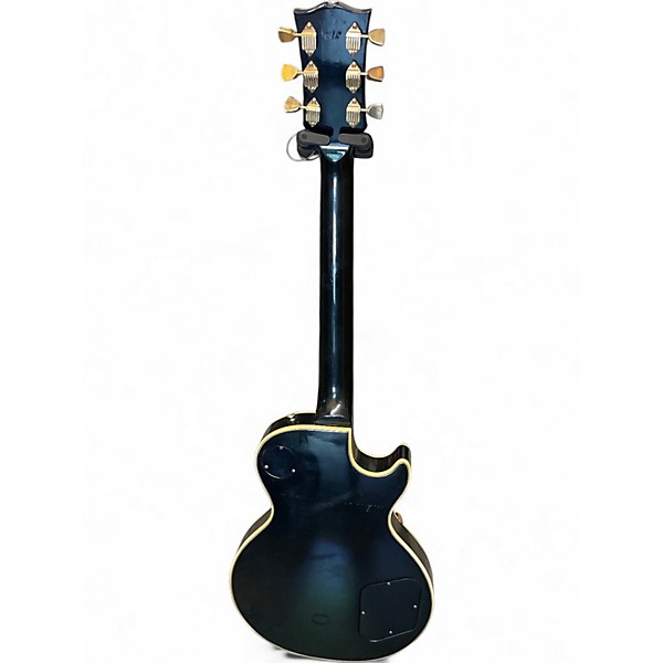 Vintage 1973 Gibson Les Paul Custom Left Handed Black Electric Guitar