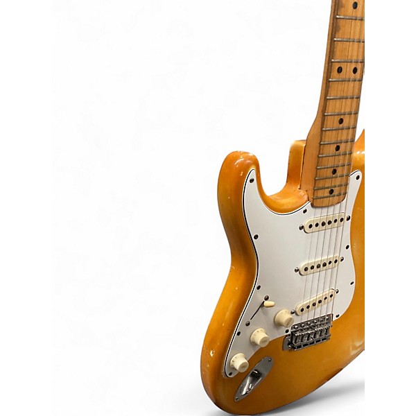 Vintage 1974 Fender Stratocaster Left Handed Olympic White Electric Guitar