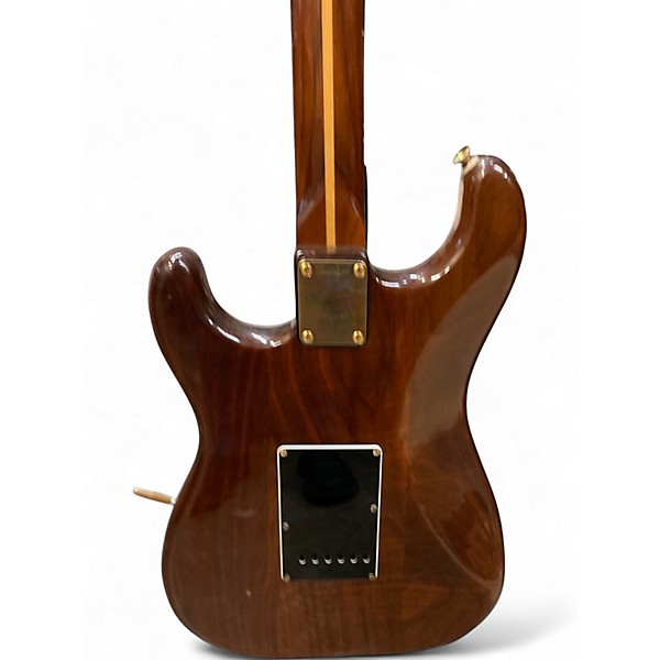 Vintage 1982 Fender Walnut Stratocaster Walnut Solid Body Electric Guitar