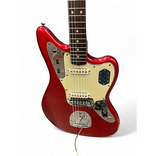 Vintage 1965 Fender Jaguar Sunburst Solid Body Electric Guitar