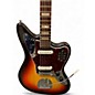 Vintage 1966 Fender Jaguar Sunburst Solid Body Electric Guitar