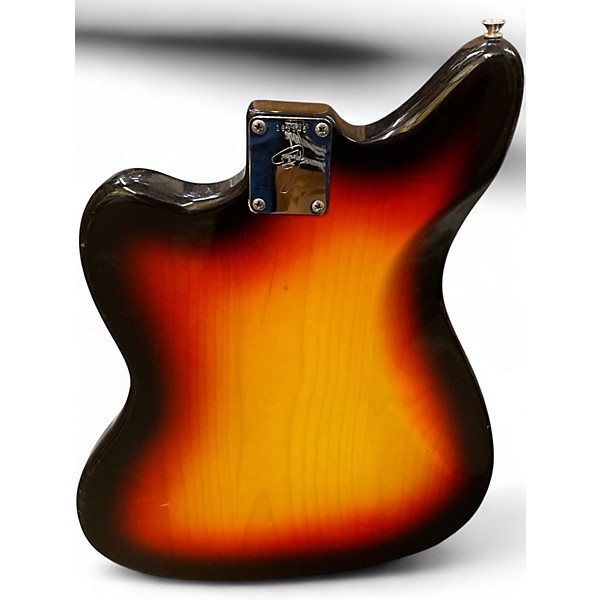 Vintage 1966 Fender Jaguar Sunburst Solid Body Electric Guitar