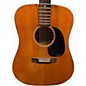 Vintage 1968 Martin D-18 Natural Acoustic Guitar