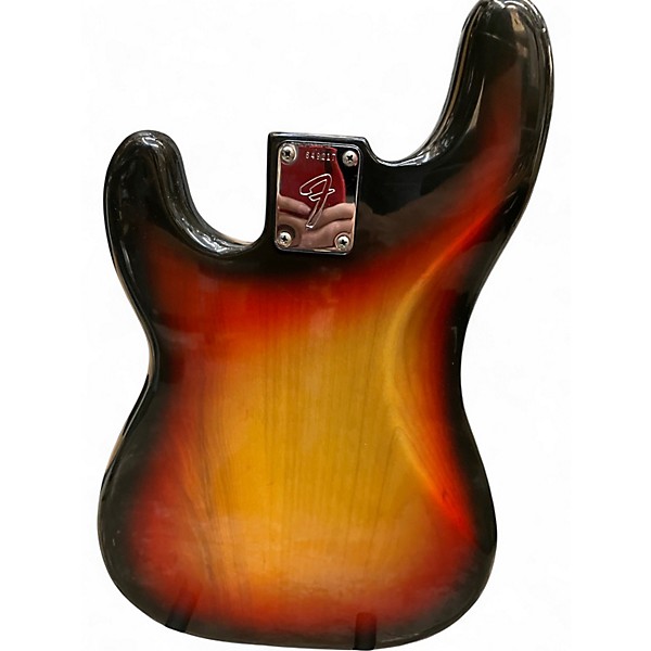Vintage 1975 Fender Precision Bass Sunburst Electric Bass Guitar