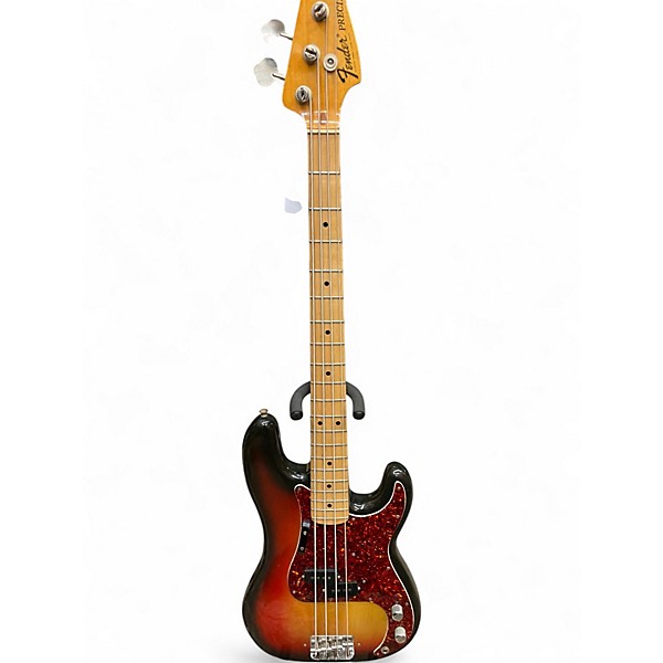 Vintage 1975 Fender Precision Bass Sunburst Electric Bass Guitar