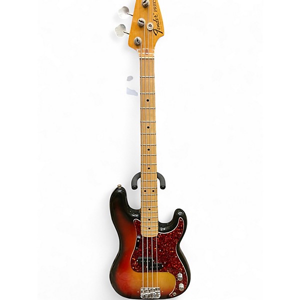 Vintage 1975 Fender Precision Bass Sunburst Electric Bass Guitar