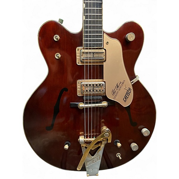 Vintage 1966 Gretsch Guitars Chet Atkins Country Gentleman Walnut Hollow Body Electric Guitar