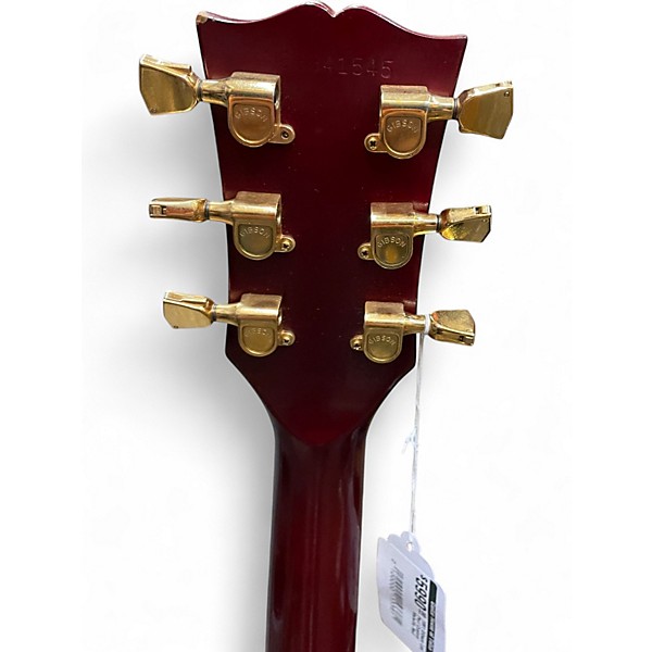 Vintage 1981 Gibson Les Paul Custom Metallic Red Solid Body Electric Guitar