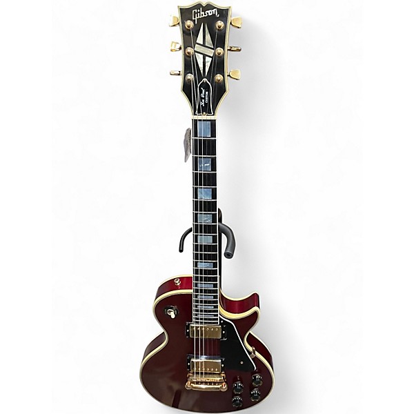 Vintage 1981 Gibson Les Paul Custom Metallic Red Solid Body Electric Guitar