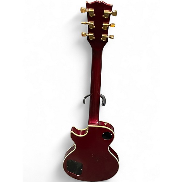 Vintage 1981 Gibson Les Paul Custom Metallic Red Solid Body Electric Guitar