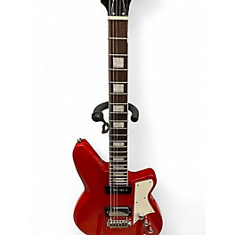Used Reverend Warhawk DAW Trans Red Solid Body Electric Guitar