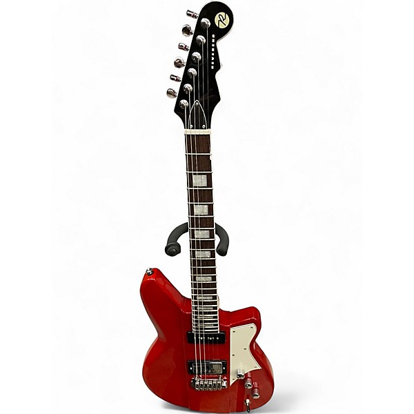 Used Reverend Warhawk DAW Trans Red Solid Body Electric Guitar